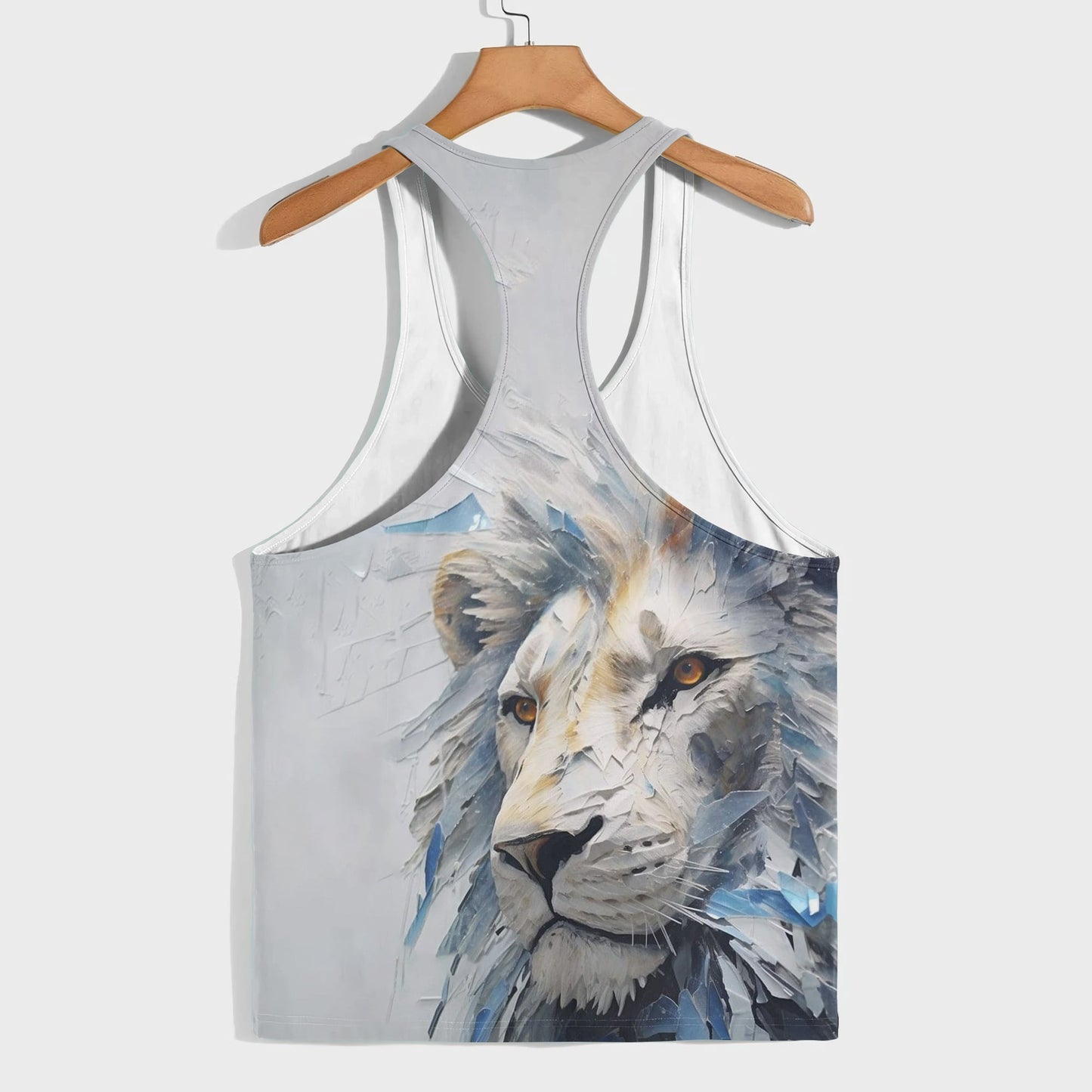 Lion 3D Racerback Tank Top- AA05212