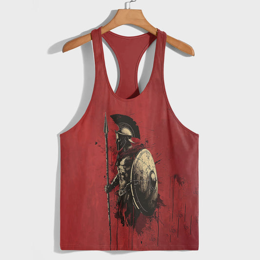 Warrior Spirit 3D Racerback Tank Top- AA05238