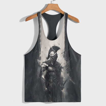 Warrior Spirit 3D Racerback Tank Top- AA05241