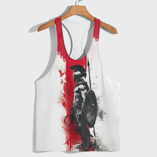 Warrior Spirit 3D Racerback Tank Top- AA05252