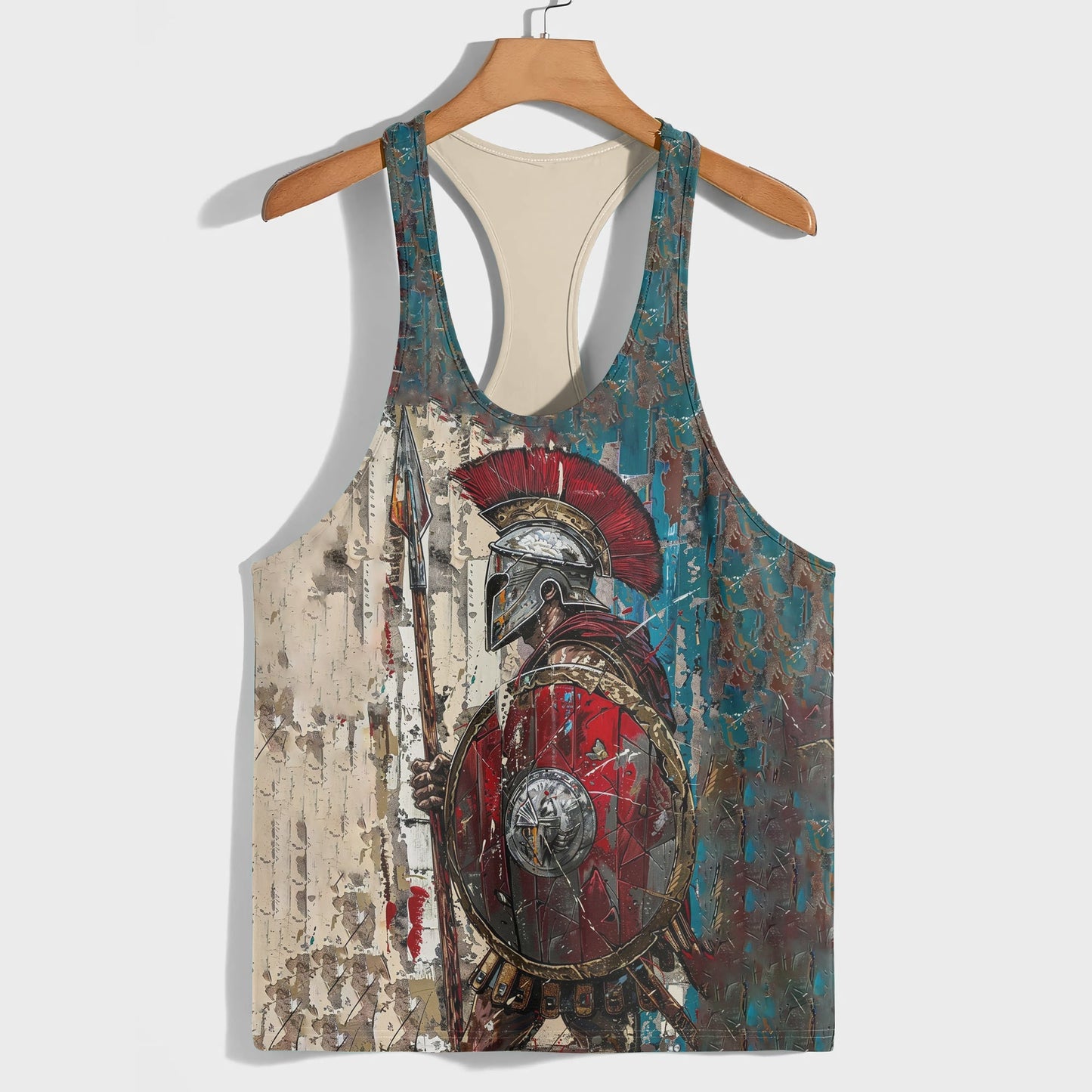 Warrior Spirit 3D Racerback Tank Top- AA05262