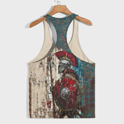 Warrior Spirit 3D Racerback Tank Top- AA05262