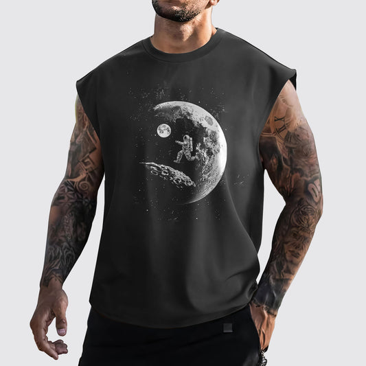 Astronaut 3D Cut-Off Tank- AA05285