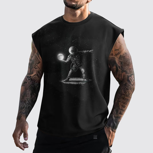 Astronaut 3D Cut-Off Tank- AA05289