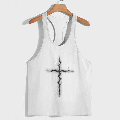 Cross of Faith Racerback Tank Top- AA05327