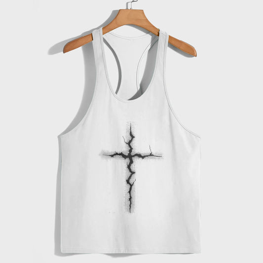 Cross of Faith Racerback Tank Top- AA05327