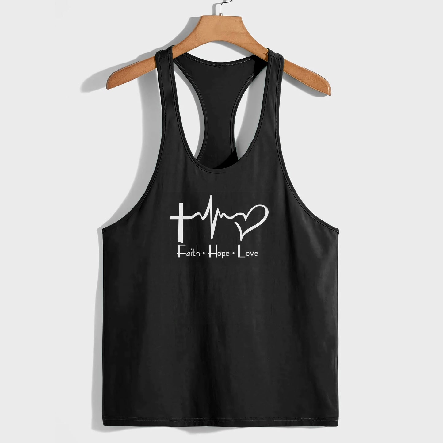 Cross of Faith Racerback Tank Top- AA05348