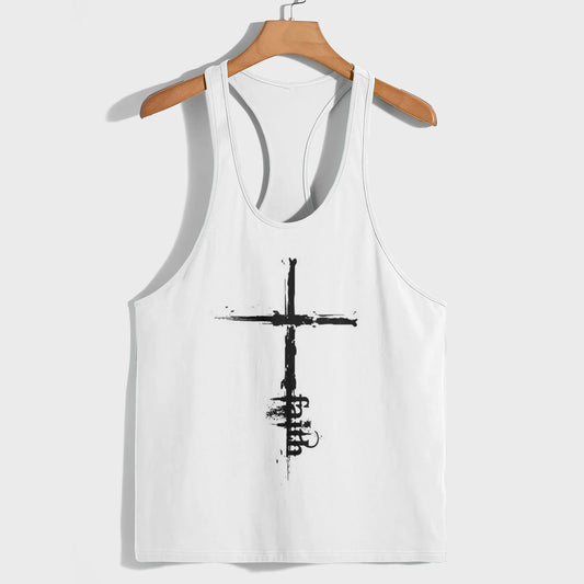 Cross of Faith Racerback Tank Top- AA05349