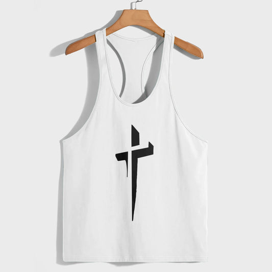 Cross of Faith Racerback Tank Top- AA05353