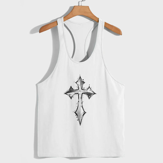 Cross of Faith Racerback Tank Top- AA05356