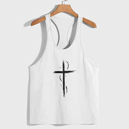 Cross of Faith Racerback Tank Top- AA05358