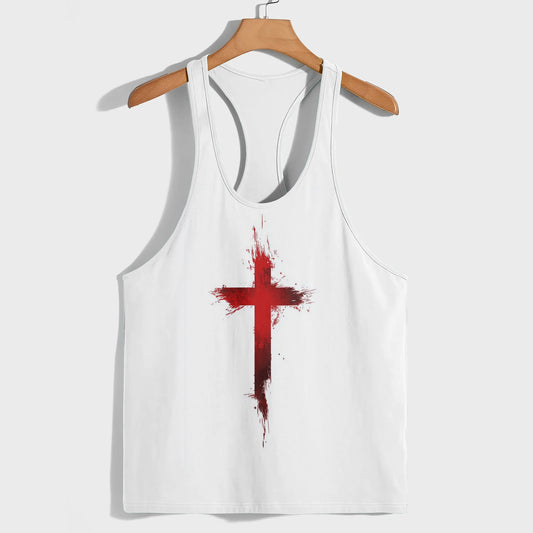 Cross of Faith Racerback Tank Top- AA05367