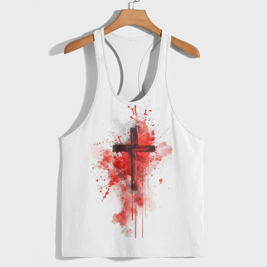 Cross of Faith Racerback Tank Top- AA05368