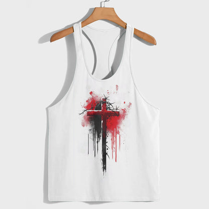 Cross of Faith Racerback Tank Top- AA05371