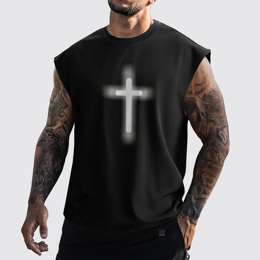 Jesus Forever Cut-Off Tank- AA05397