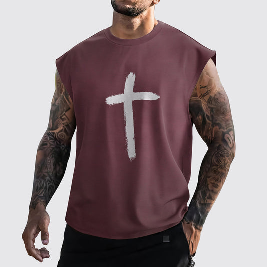 Jesus Forever Cut-Off Tank- AA05399