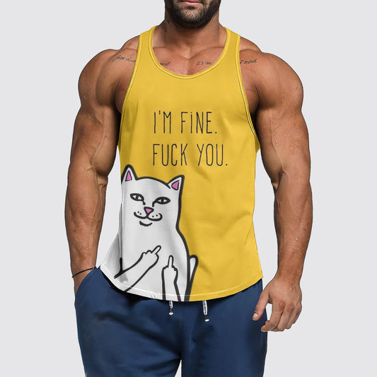 Funny Meme Tank Top- AA05564