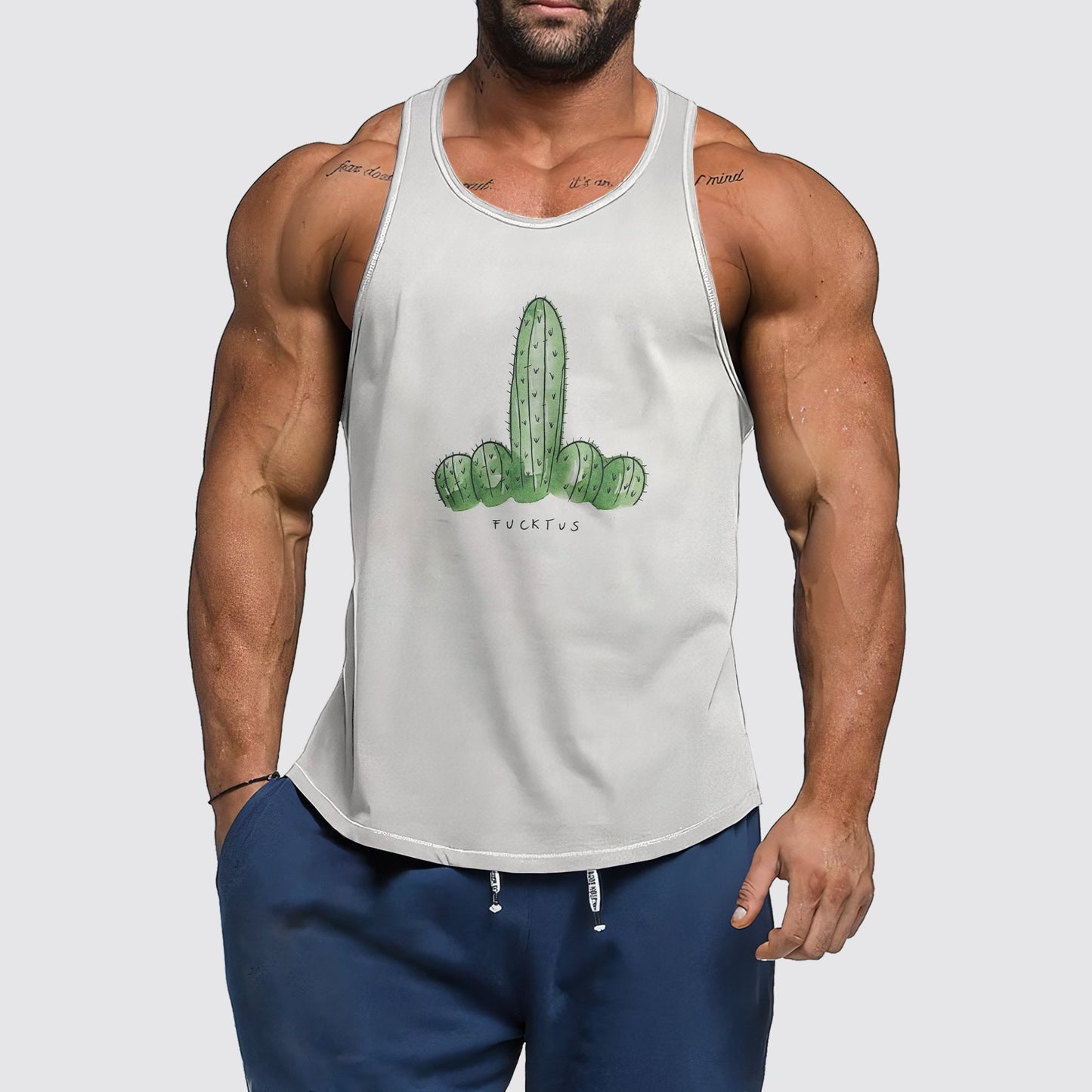 Funny Meme Tank Top- AA05569