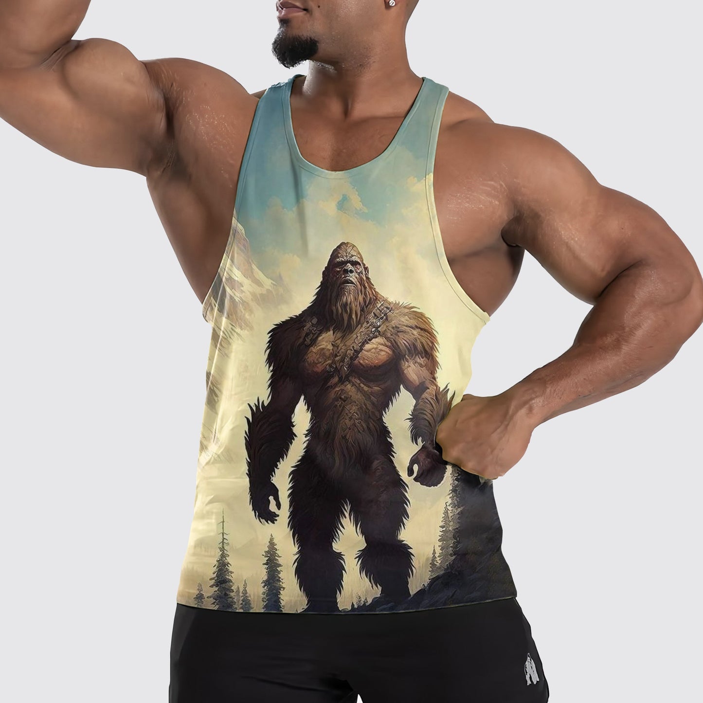 Mystery Bigfoot Tank Top- AA05593