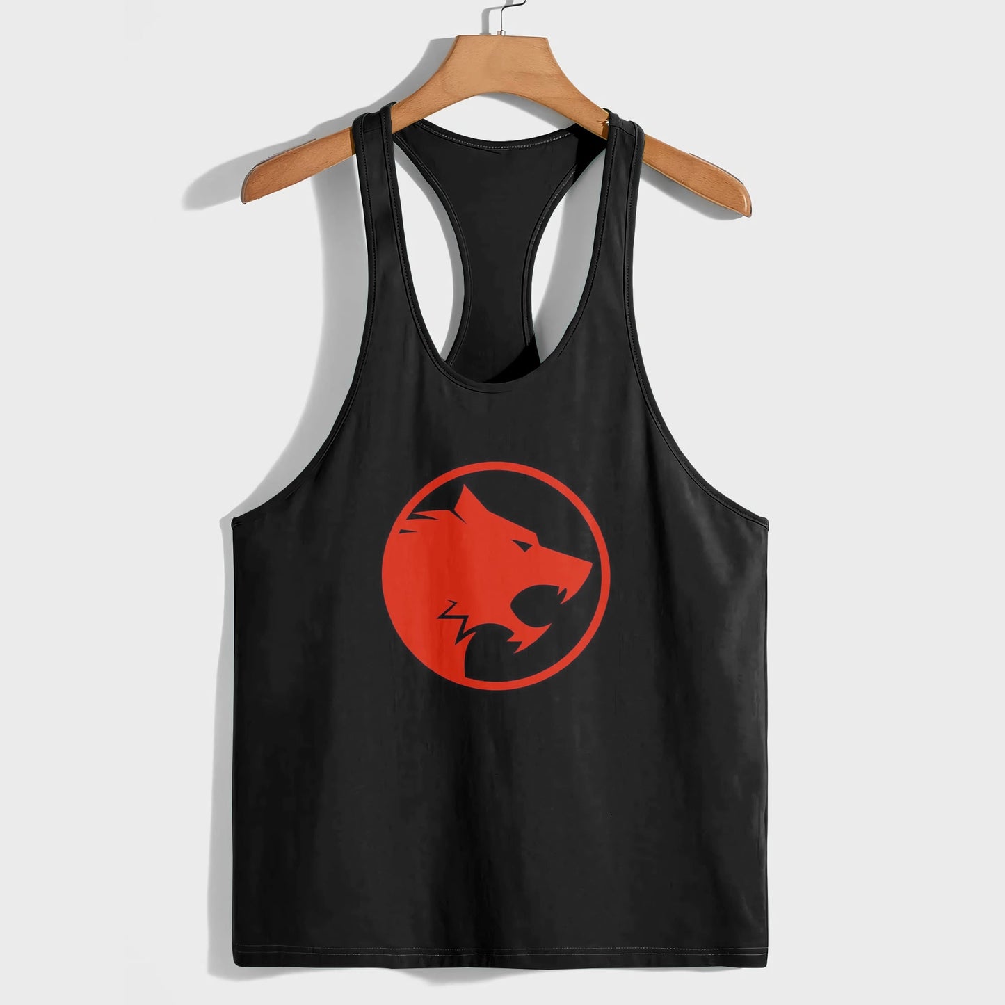 Savage Wolf Racerback Tank Top- AA05821