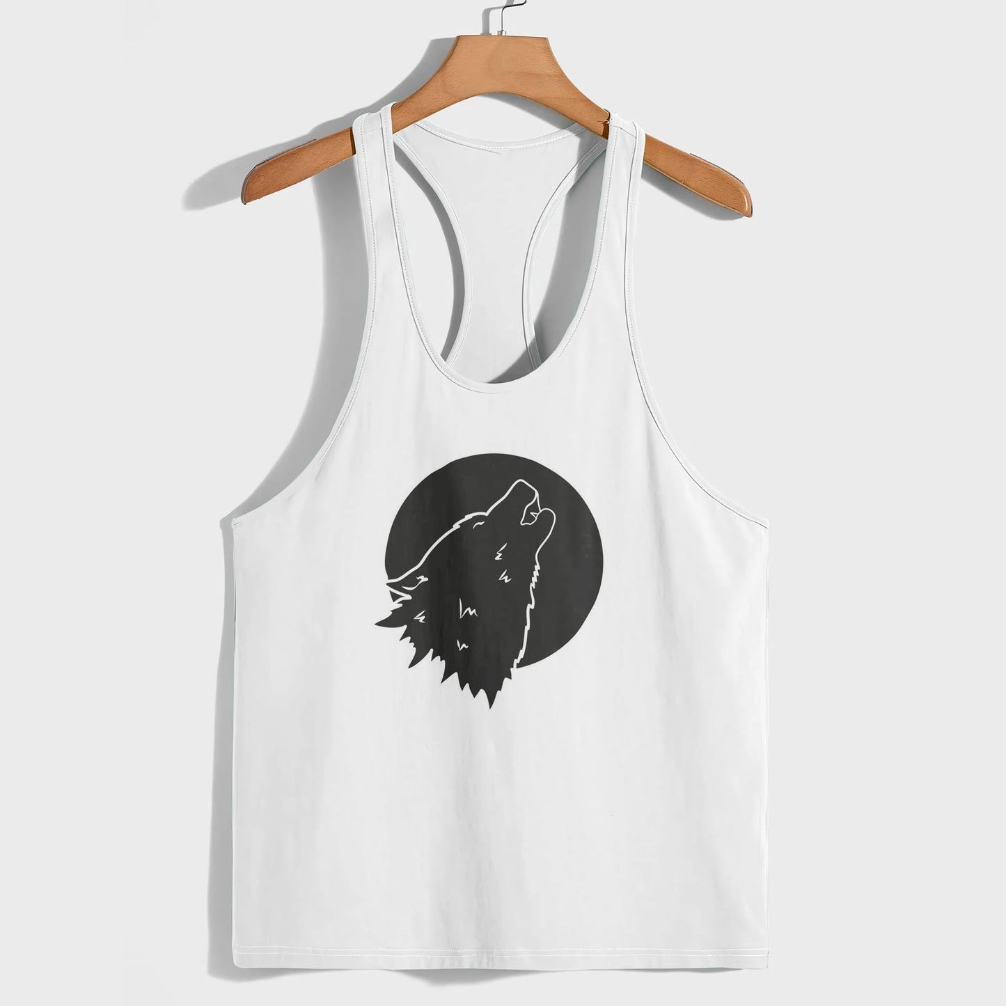 Savage Wolf Racerback Tank Top- AA05829