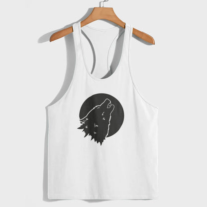 Savage Wolf Racerback Tank Top- AA05829