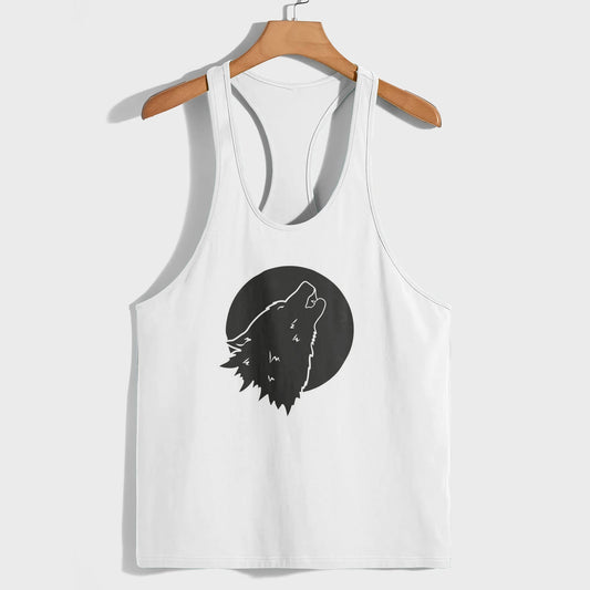 Savage Wolf Racerback Tank Top- AA05829