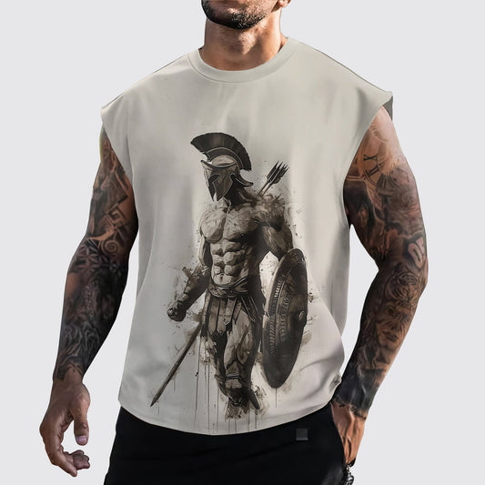 Warrior 3D Cut-Off Tank- AA05872