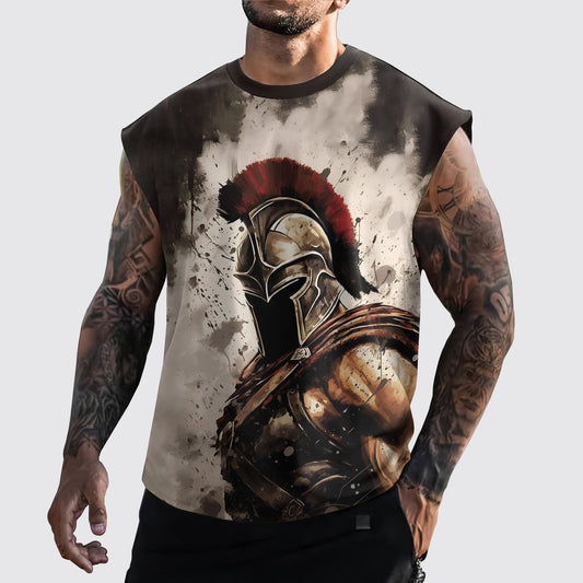 Warrior 3D Cut-Off Tank- AA05886