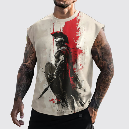 Warrior 3D Cut-Off Tank- AA05887