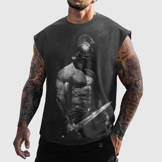 Warrior 3D Cut-Off Tank- AA05893