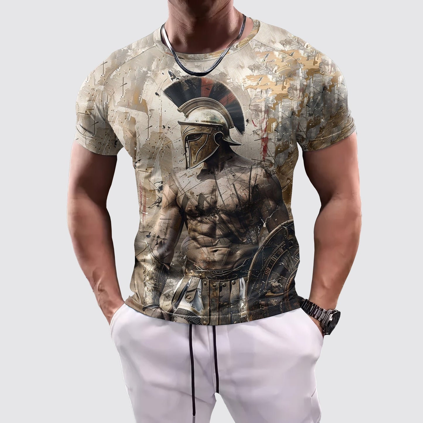 Warrior 3D Tight-Fitting Tee- AA05935