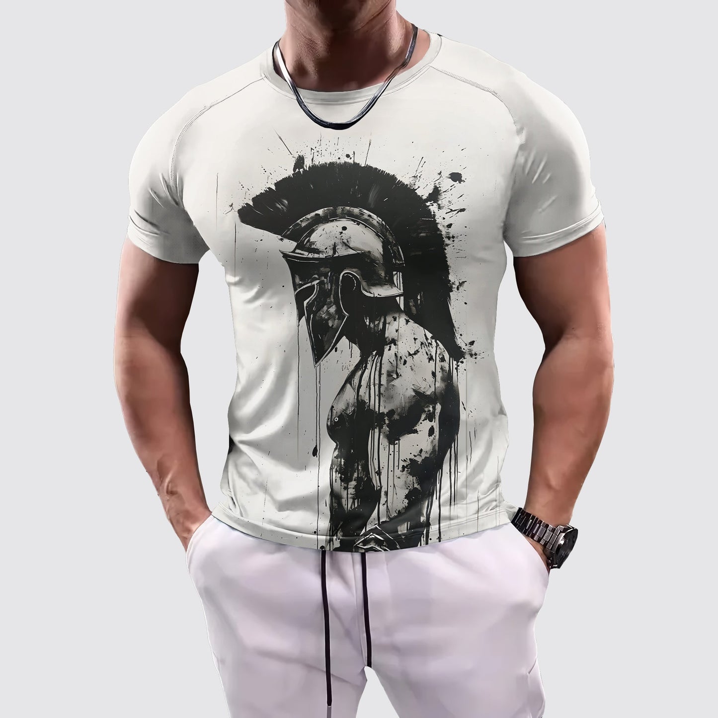 Warrior 3D Tight-Fitting Tee- AA05952