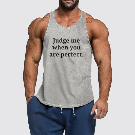 Ultimate Gym Tank Top for Men: Stay Cool and Comfy During Intense Workouts- AA06188