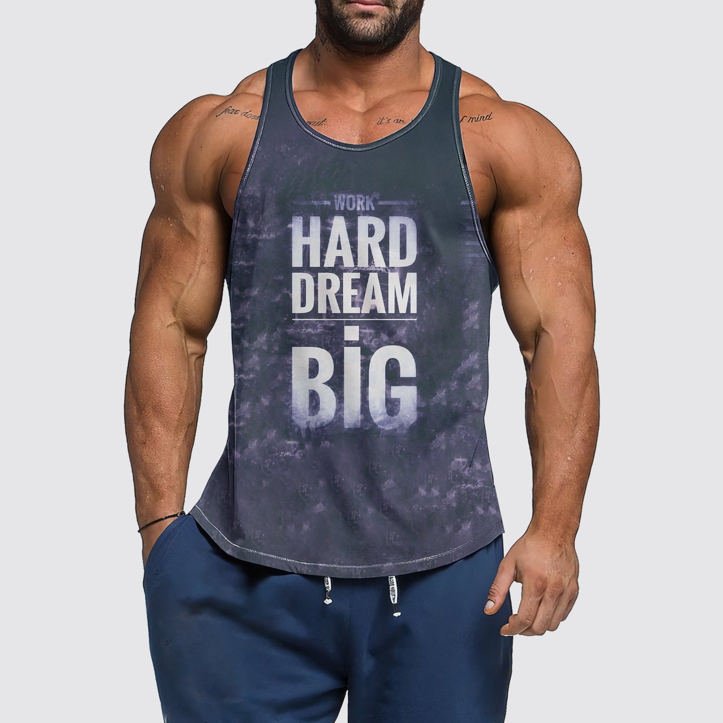 Ultimate Gym Tank Top for Men: Stay Cool and Comfy During Intense Workouts- AA06217