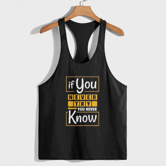 Bodybuilding Racerback Tank Top- AA06237