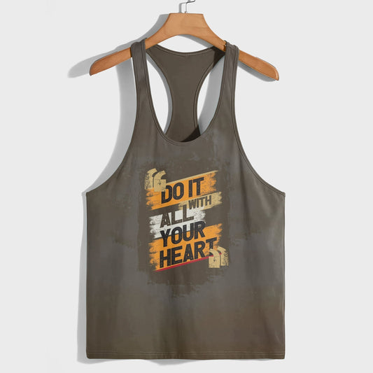 Bodybuilding Racerback Tank Top- AA06241
