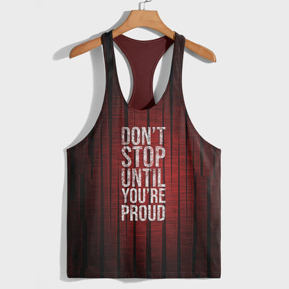 Bodybuilding Racerback Tank Top- AA06242