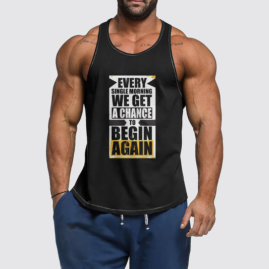 Ultimate Gym Tank Top for Men: Stay Cool and Comfy During Intense Workouts- AA06249