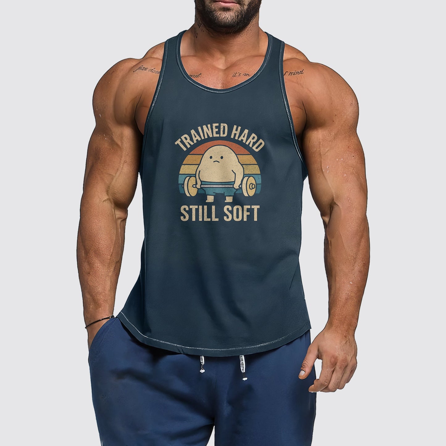 Ultimate Gym Tank Top for Men: Stay Cool and Comfy During Intense Workouts- AA06493