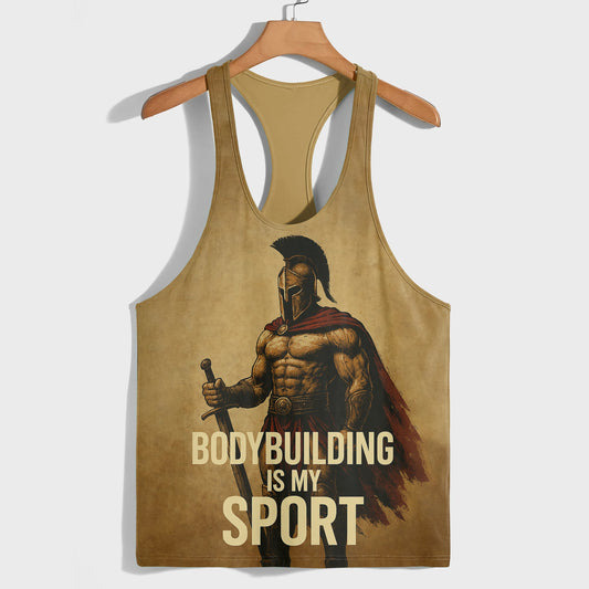 Warrior Spirit 3D Racerback Tank Top- AA06526