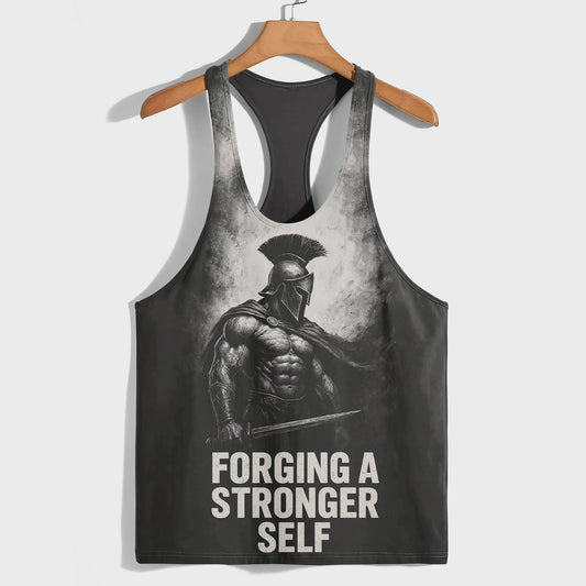 Warrior Spirit 3D Racerback Tank Top- AA06527