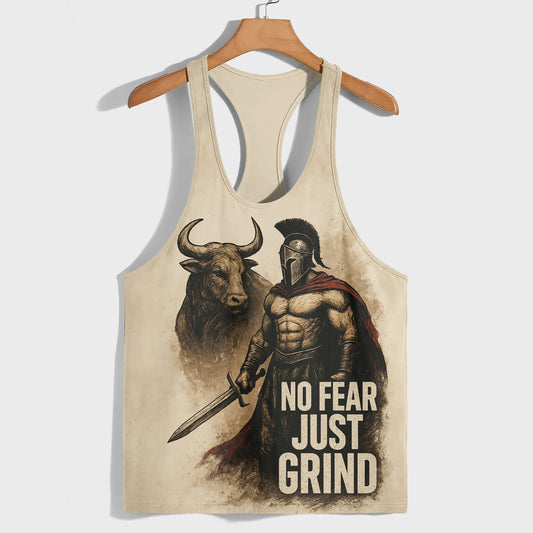 Warrior Spirit 3D Racerback Tank Top- AA06529