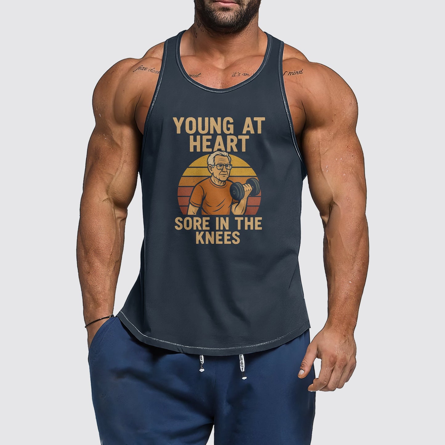 Classic Tank Top for Older Men- AA06667