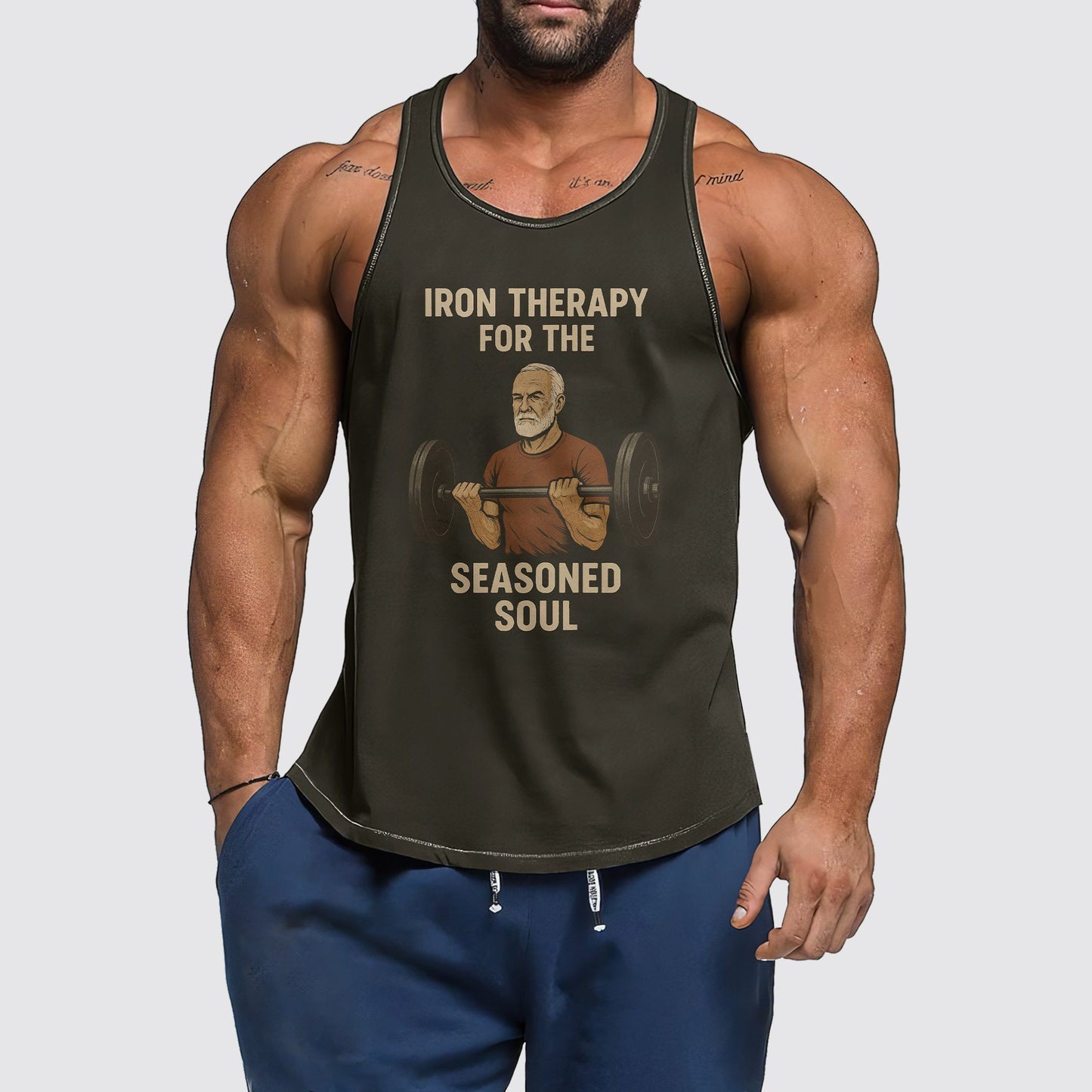 Classic Tank Top for Older Men- AA06674