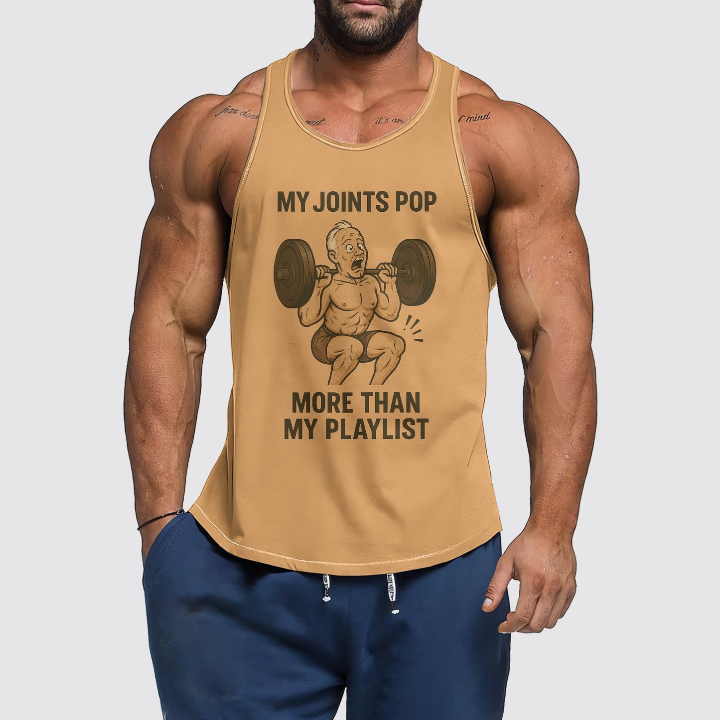 Classic Tank Top for Older Men- AA06675