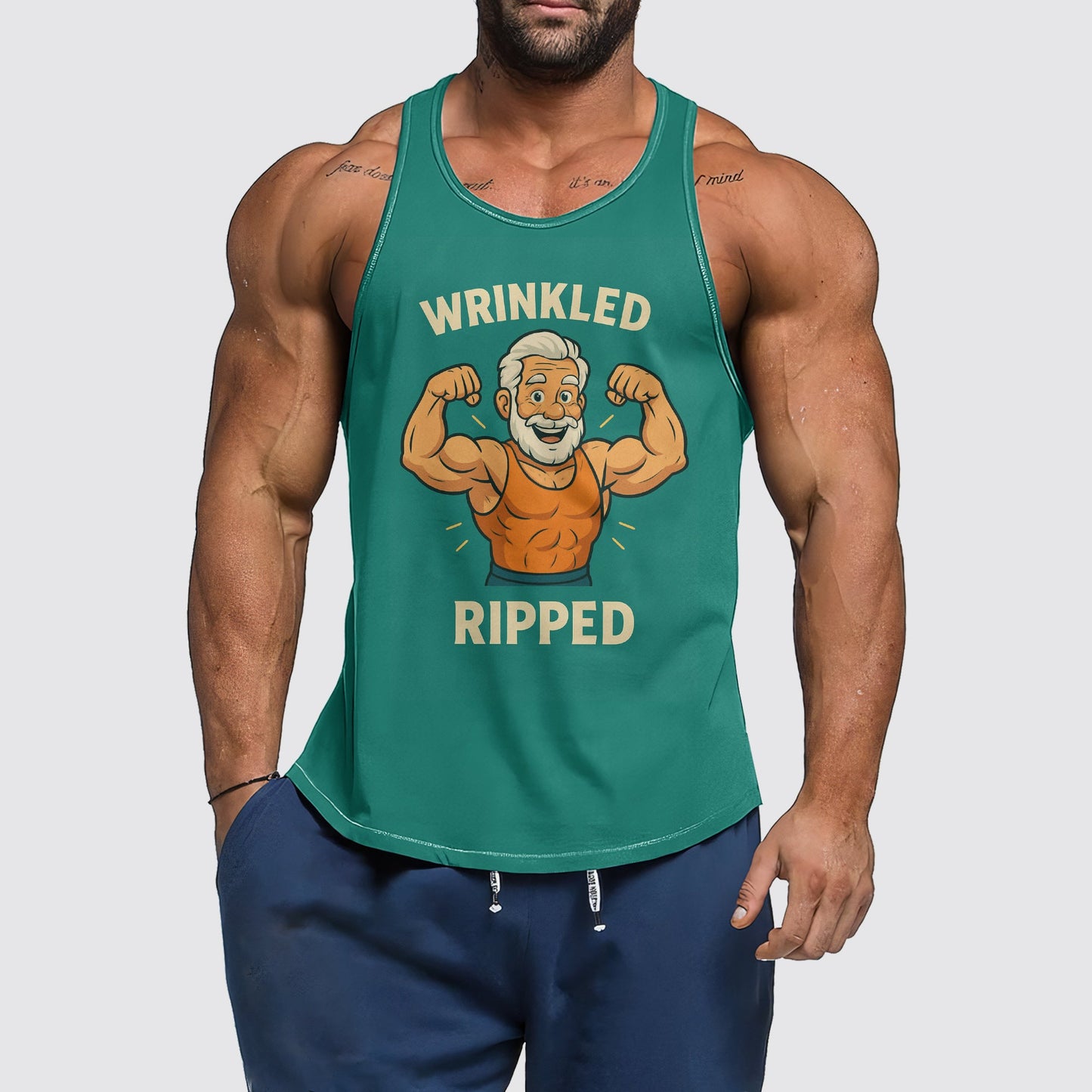 Classic Tank Top for Older Men- AA06711