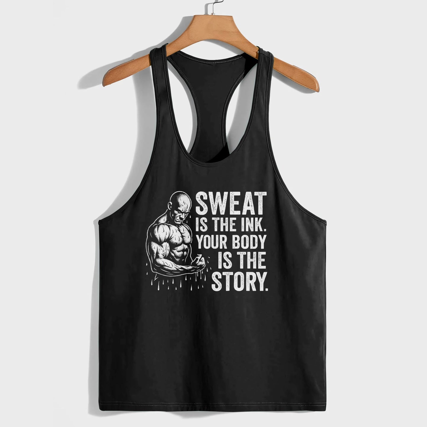 Bodybuilding Racerback Tank Top- AA06760