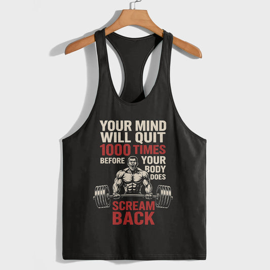 Bodybuilding Racerback Tank Top- AA06764