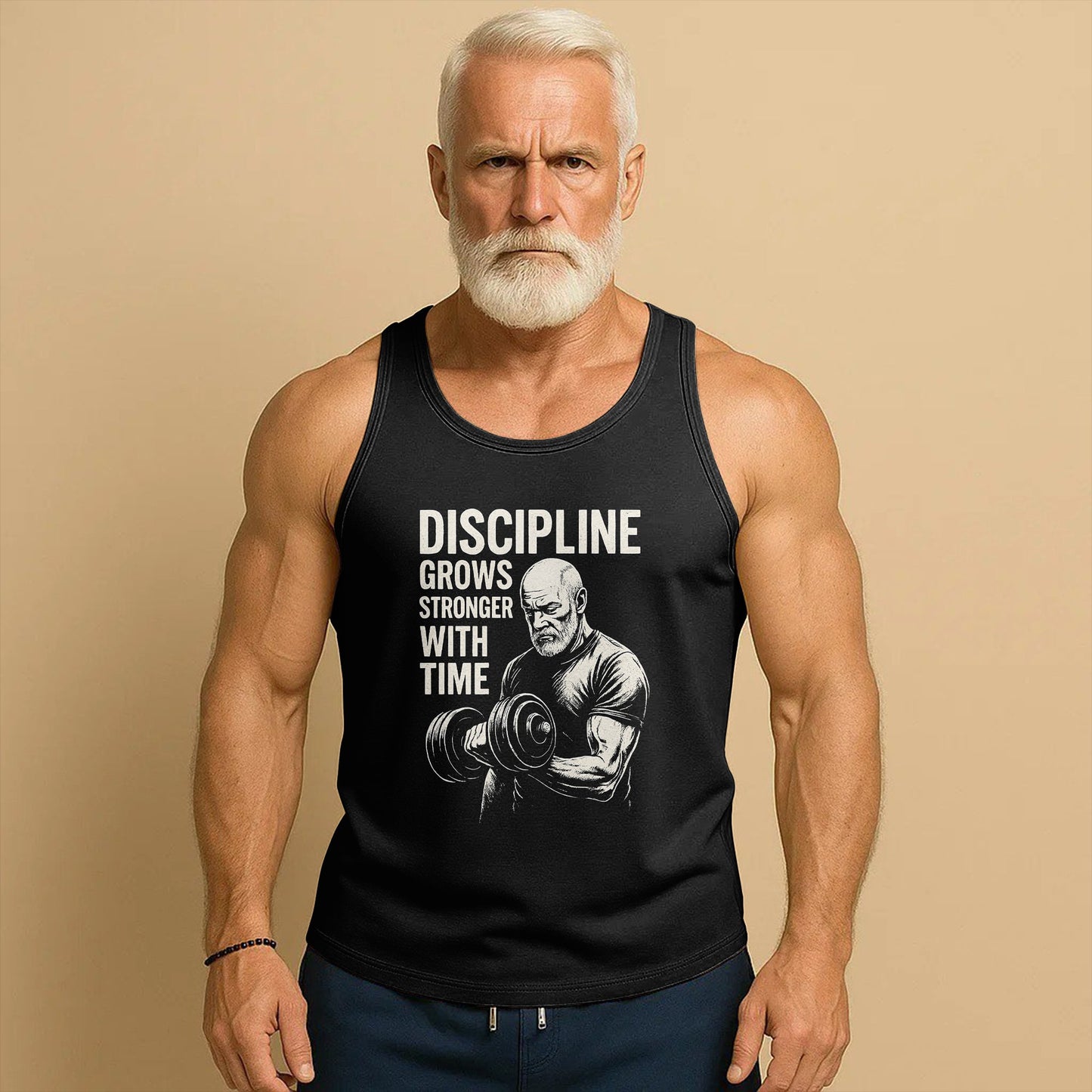 Classic Tank Top for Older Men- AA06824